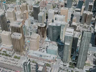 Calgary City, Canada (2020) 3D Model