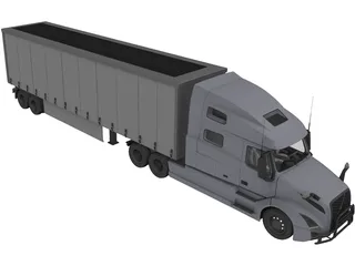 Volvo VNL (2020) 3D Model