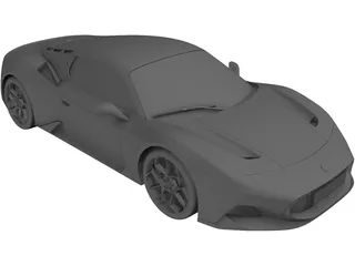 Maserati MC20 (2021) 3D Model