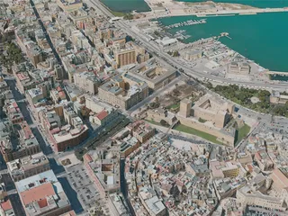 Bari City, Italy (2020) 3D Model