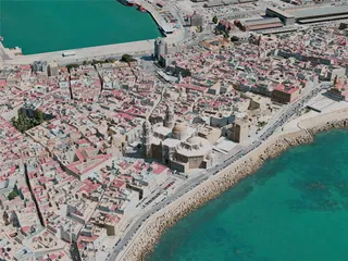 Cadiz City, Spain (2020) 3D Model