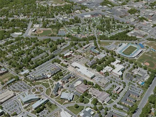 Greensboro City, USA (2020) 3D Model