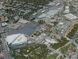 San Jose City, USA (2020) 3D Model