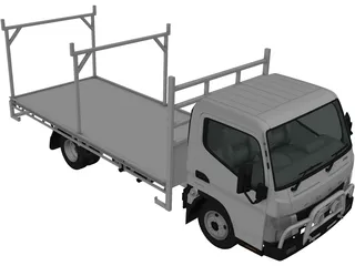 Mitsubishi Fuso Canter (2016) 3D Model