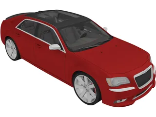 Chrysler 300C SRT8 (2011) 3D Model