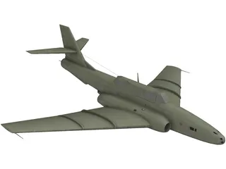 Ilyushin Il-40 Brawny 3D Model