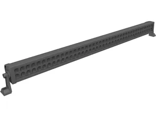 Light Bar LED 40in 3D Model