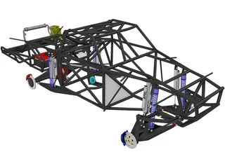 Prerunner Chassis 3D Model