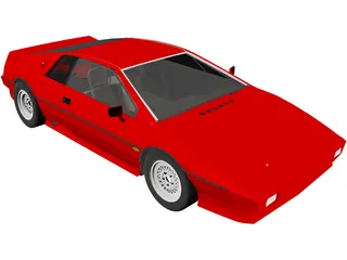 Lotus Esprit Turbo (1983) 3D Model