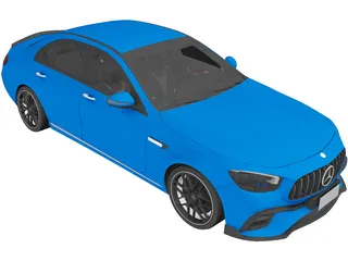 Mercedes-AMG E 63 S (2021) 3D Model