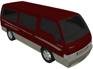 Nissan Caravan 3D Model