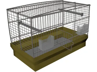 Bird Cage 3D Model