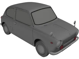 Subaru R2 3D Model