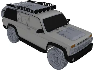 Lada Niva 2329 3D Model