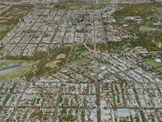 Adelaide City, Australia (2020) 3D Model