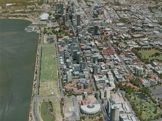 Perth City, Australia (2020) 3D Model