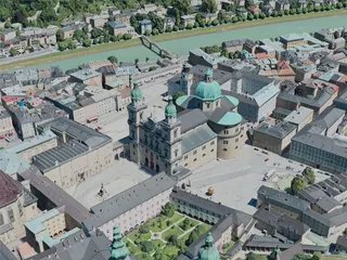 Salzburg City, Austria (2020) 3D Model