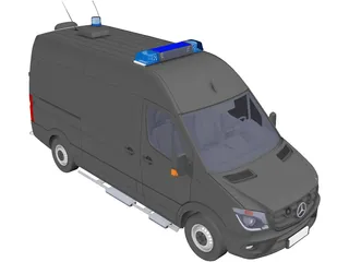 Mercedes-Benz Sprinter RTK7 3D Model