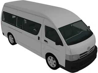 Toyota Hiace (2012) 3D Model