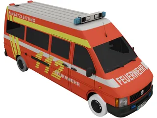 Feuerwehr ELW 3D Model