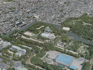 Nagoya City, Japan (2020) 3D Model