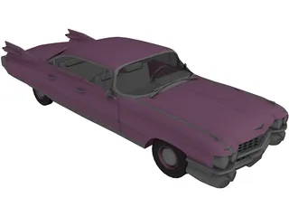 Cadillac Fleetwood Brougham (1959) 3D Model