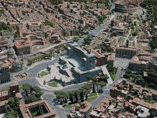 Rome City, Italy (2020) 3D Model