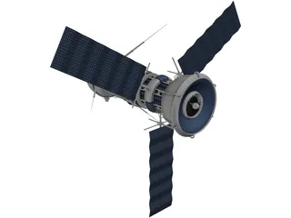 Satellite 3D Model