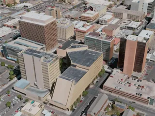 Albuquerque City, USA (2020) 3D Model