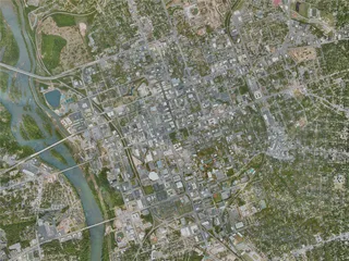 Columbia City, USA (2020) 3D Model