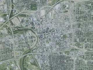 Columbus City, USA (2020) 3D Model