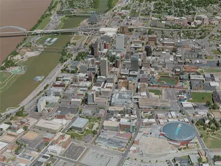 Memphis City, USA (2020) 3D Model