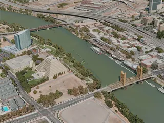 Sacramento City, USA (2020) 3D Model