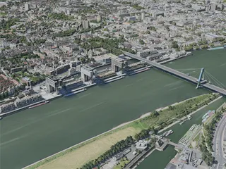 Cologne City, Germany (2020) 3D Model