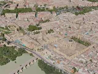 Cordoba City, Spain (2020) 3D Model