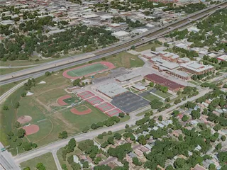 Wichita City, USA (2020) 3D Model