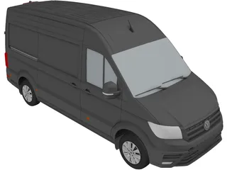 Volkswagen Crafter (2017) 3D Model