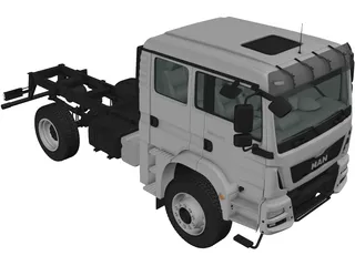 MAN TGM (2008) 3D Model