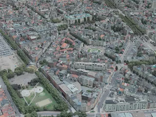 Antwerp City, Belgium (2020) 3D Model