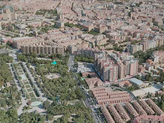 Zaragoza City, Spain (2020) 3D Model