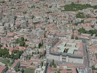 Milan City, Italy (2020) 3D Model