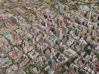 Johannesburg City, South Africa (2020) 3D Model