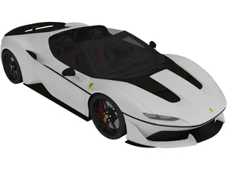 Ferrari J50 (2017) 3D Model