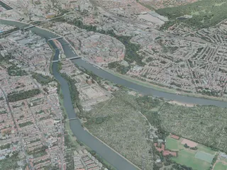 Bremen City, Germany (2020) 3D Model