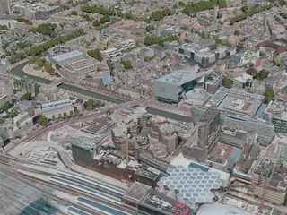 Utrecht City, Netherlands (2020) 3D Model