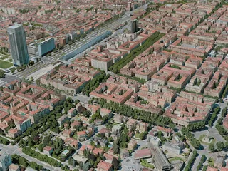 Turin City, Italy (2020) 3D Model