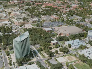 Tallahassee City, USA (2020) 3D Model