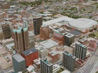 St. Louis City, USA (2020) 3D Model