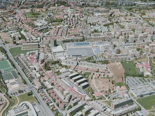 Braga City, Portugal (2020) 3D Model