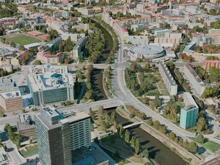 Brno City, Czechia (2020) 3D Model
